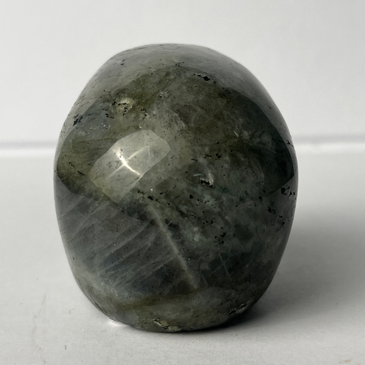 2" Grey Labradorite Crystal Skull - Pattern E