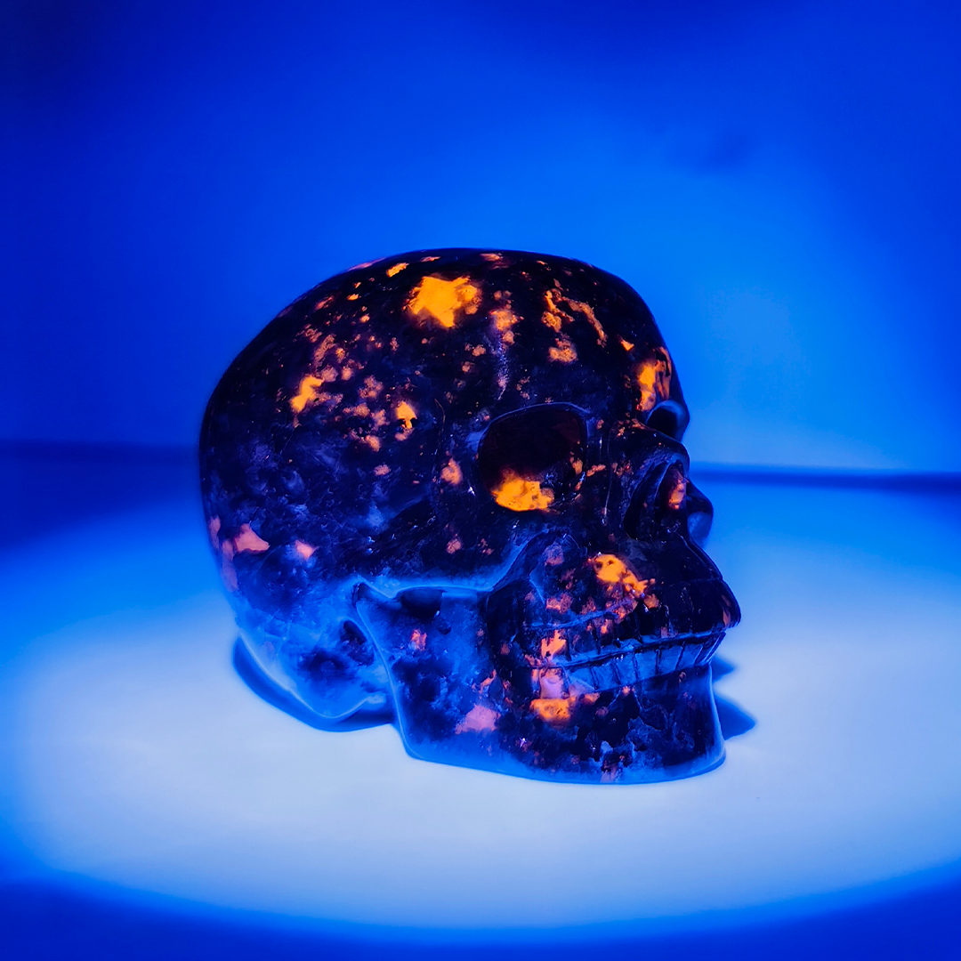 3" Yooperlite Crystal Skull