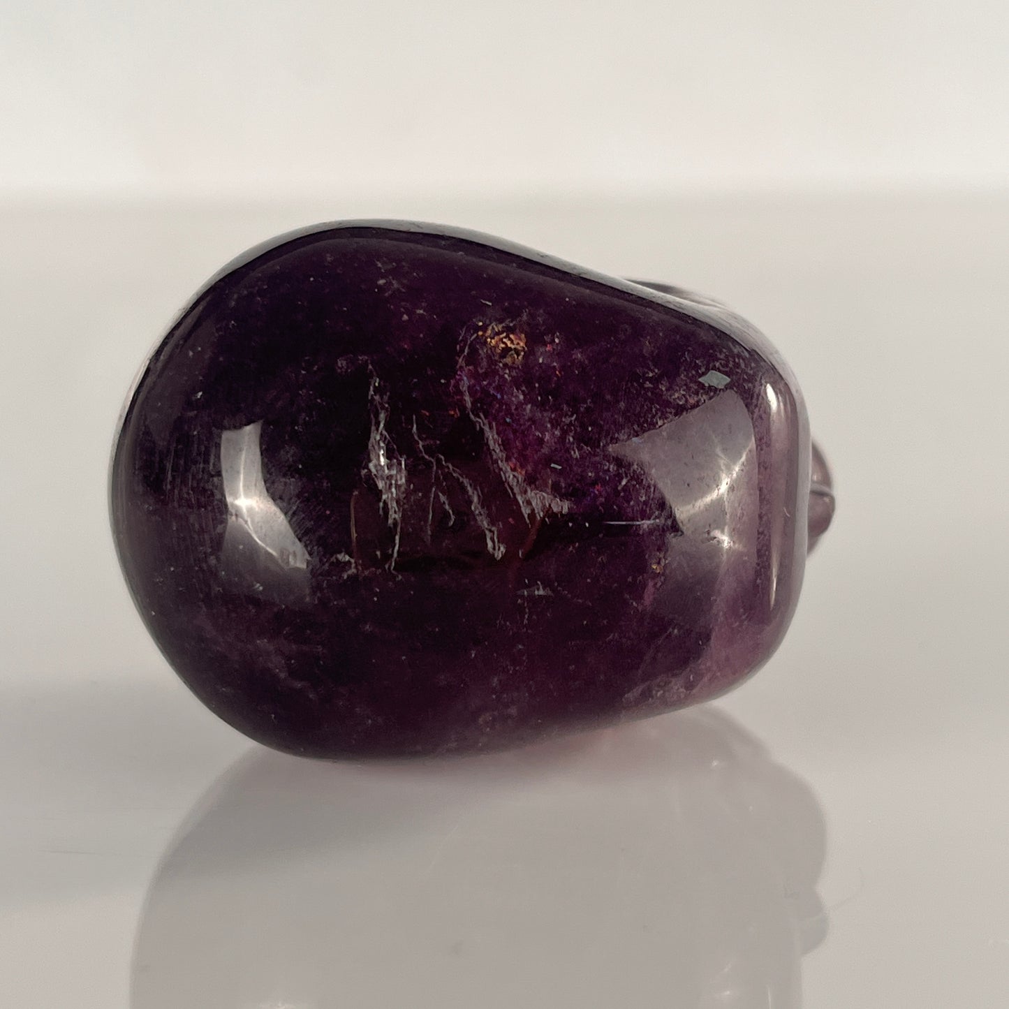 2 Inch Fluorite Crystal Skull – Hand Carved Natural Stone