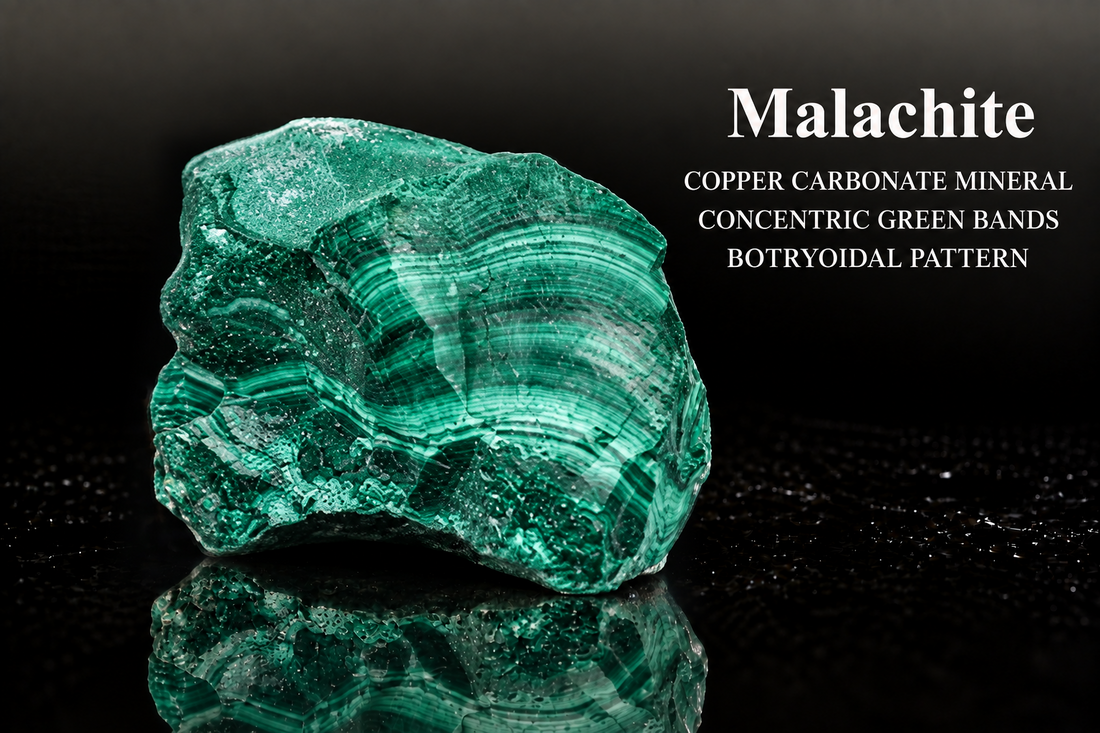 Malachite: Natural Banding, Carving Limits, and Care