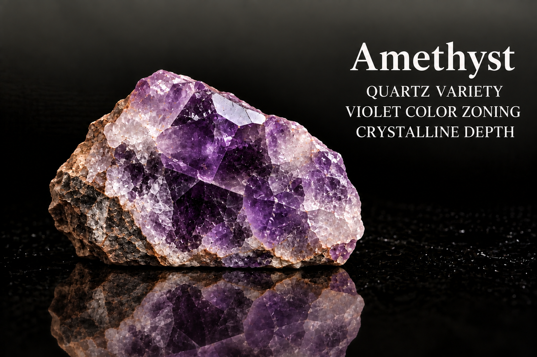 Amethyst: Geological Origin, Color Zoning, and Lapidary Art