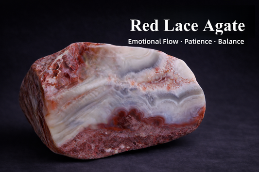Red Lace Agate | Stone of Gentle Rhythm and Emotional Continuity