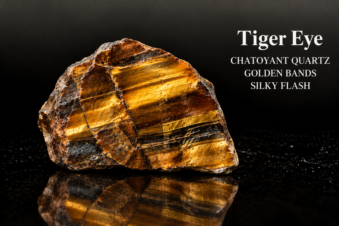 Tiger Eye: Chatoyancy, Fibrous Structure, and Carving