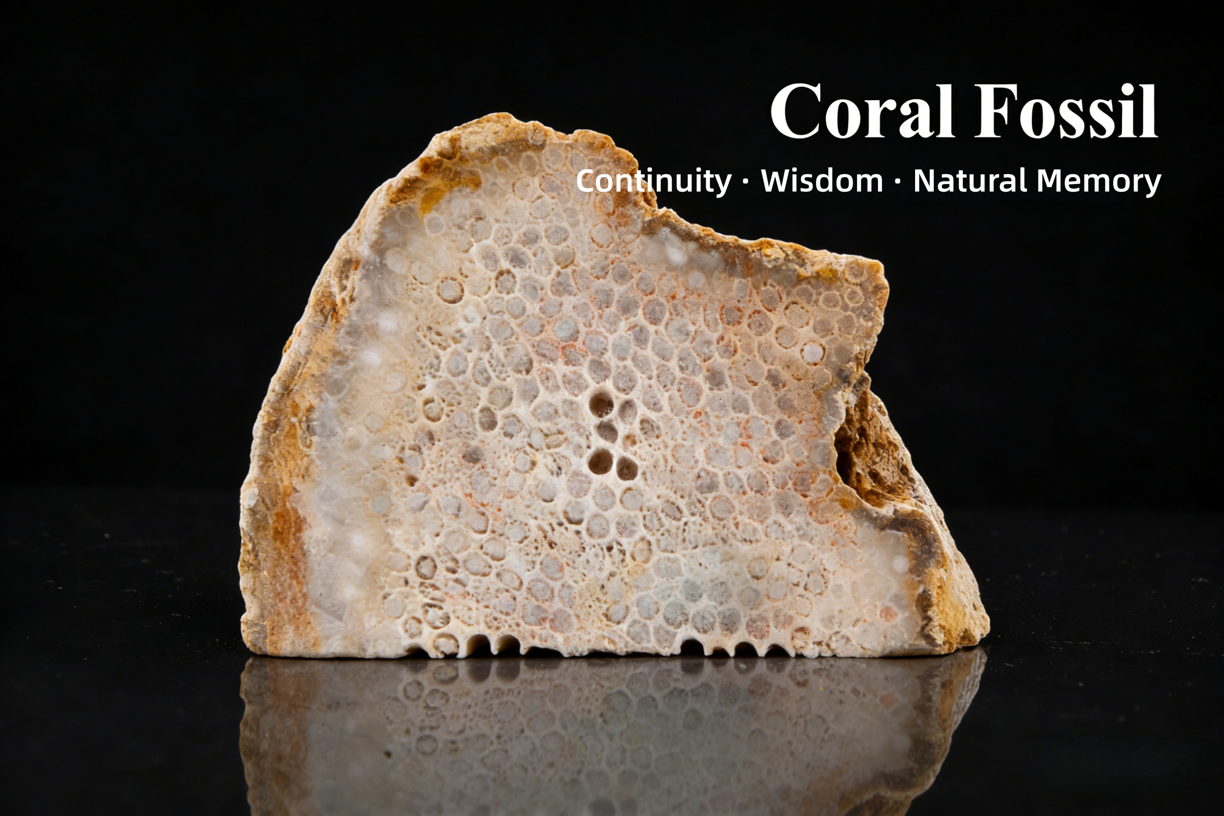 Coral Fossil | Stone of Time, Continuity, and Natural Memory – Arcane Skull