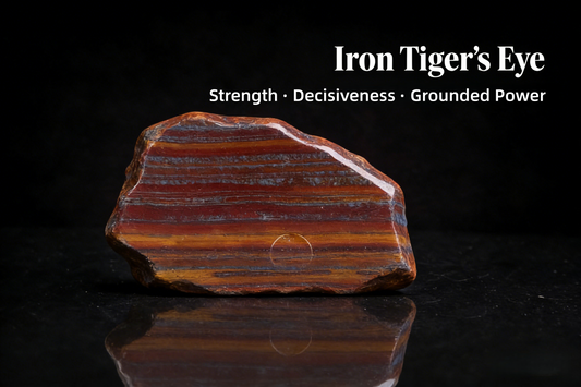 Iron Tiger’s Eye | Stone of Grounded Strength and Decisive Focus
