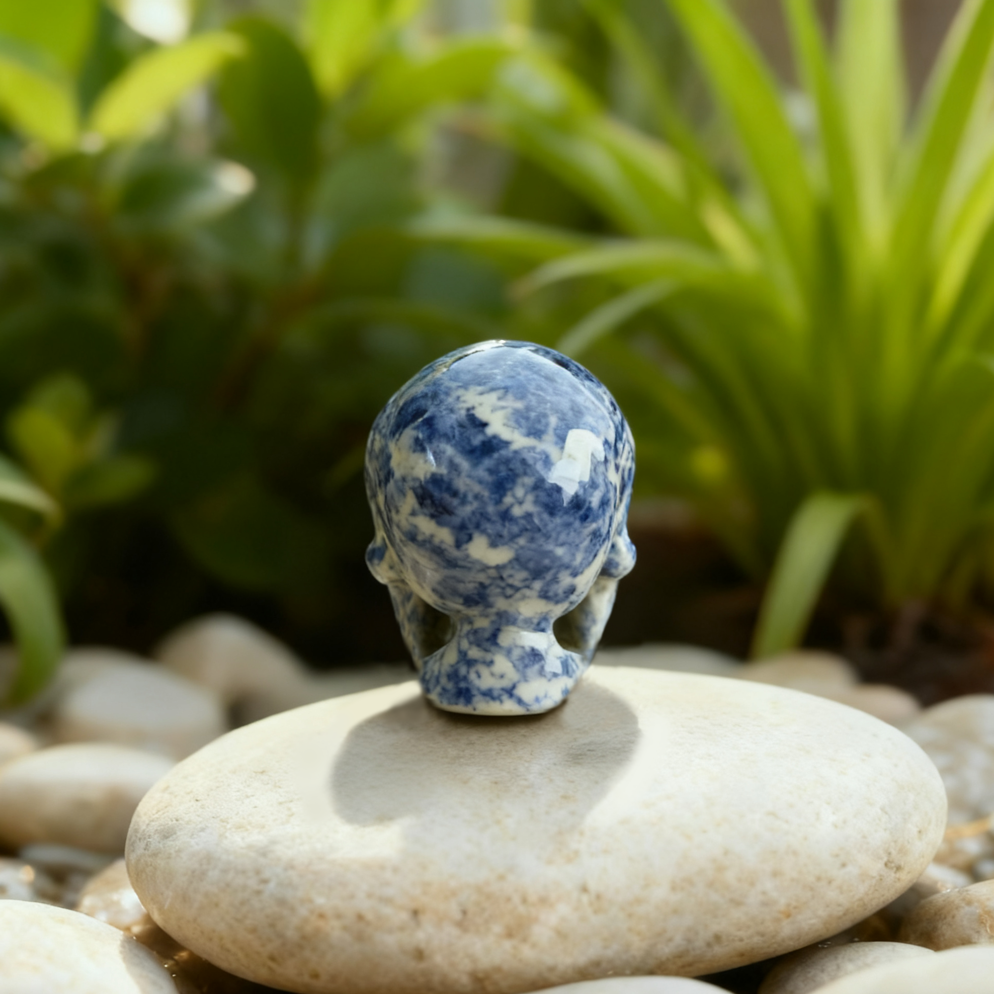 2 Inch Blue Lace Agate Crystal Skull – Mini Crystal Skull