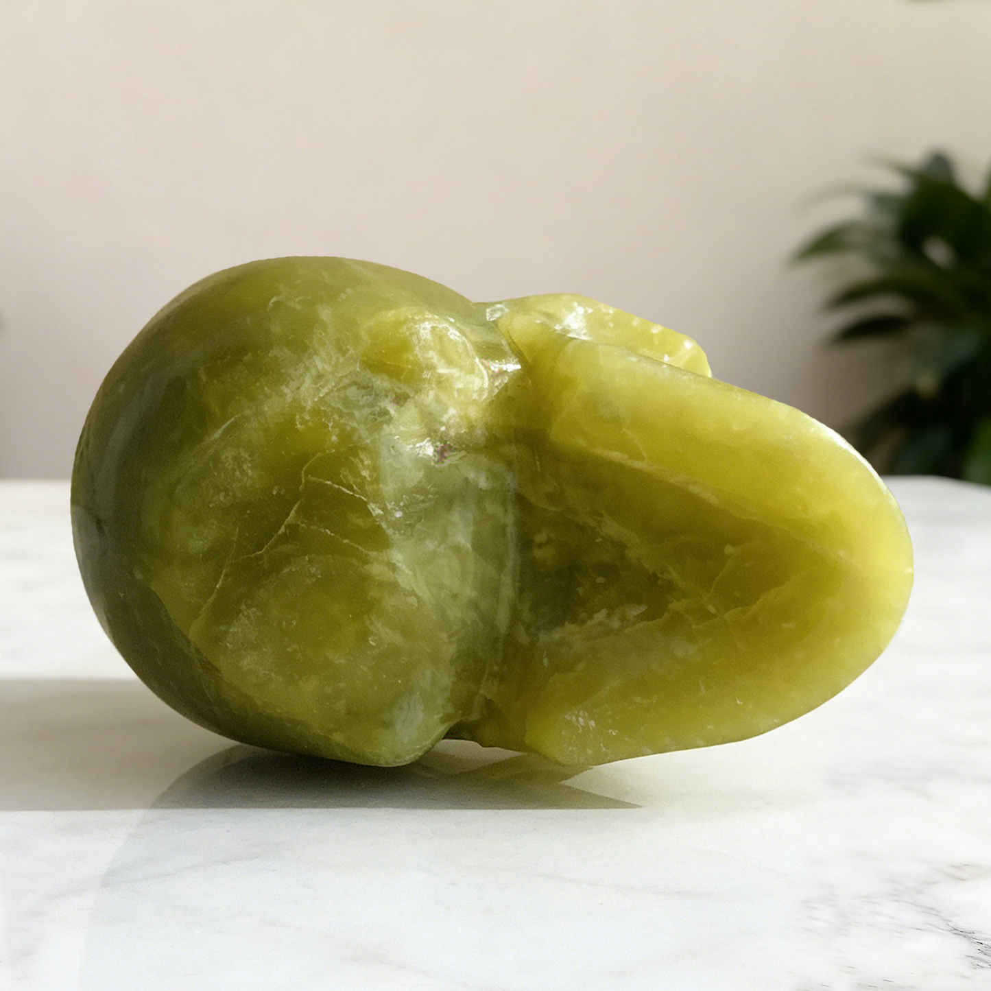 2 Inch Serpentine Crystal Skull – Mini Hand Carved Stone