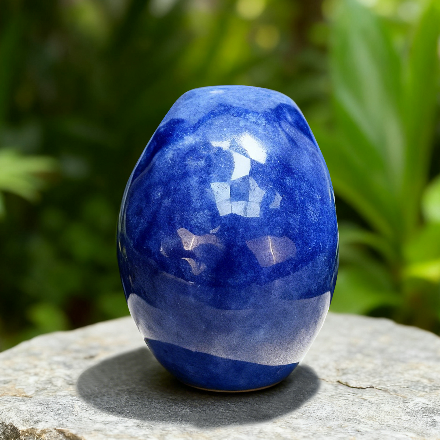 4.5 Inch Blue Aventurine Crystal Skull