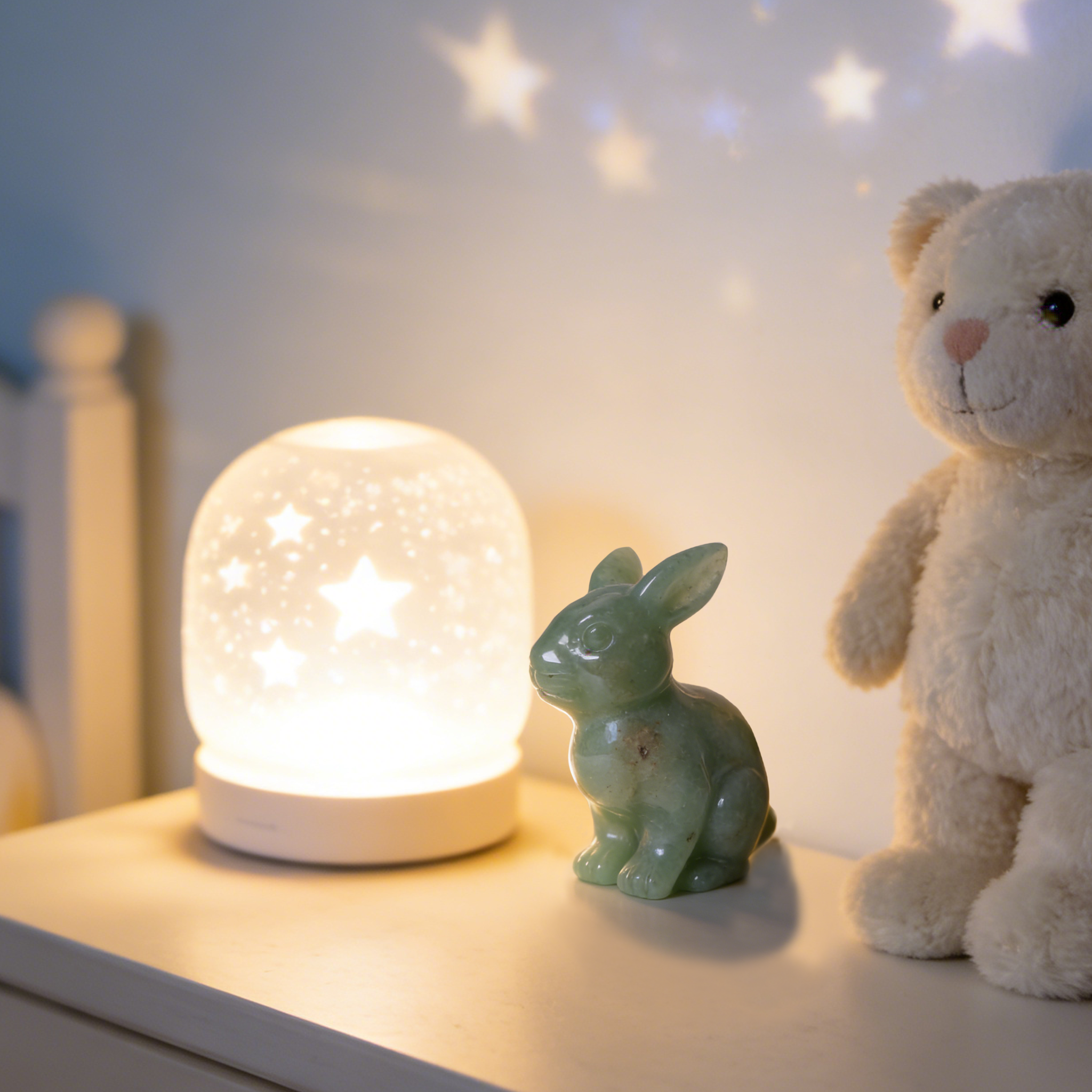 Green Aventurine Rabbit Carving – Lucky Stone Sculpture