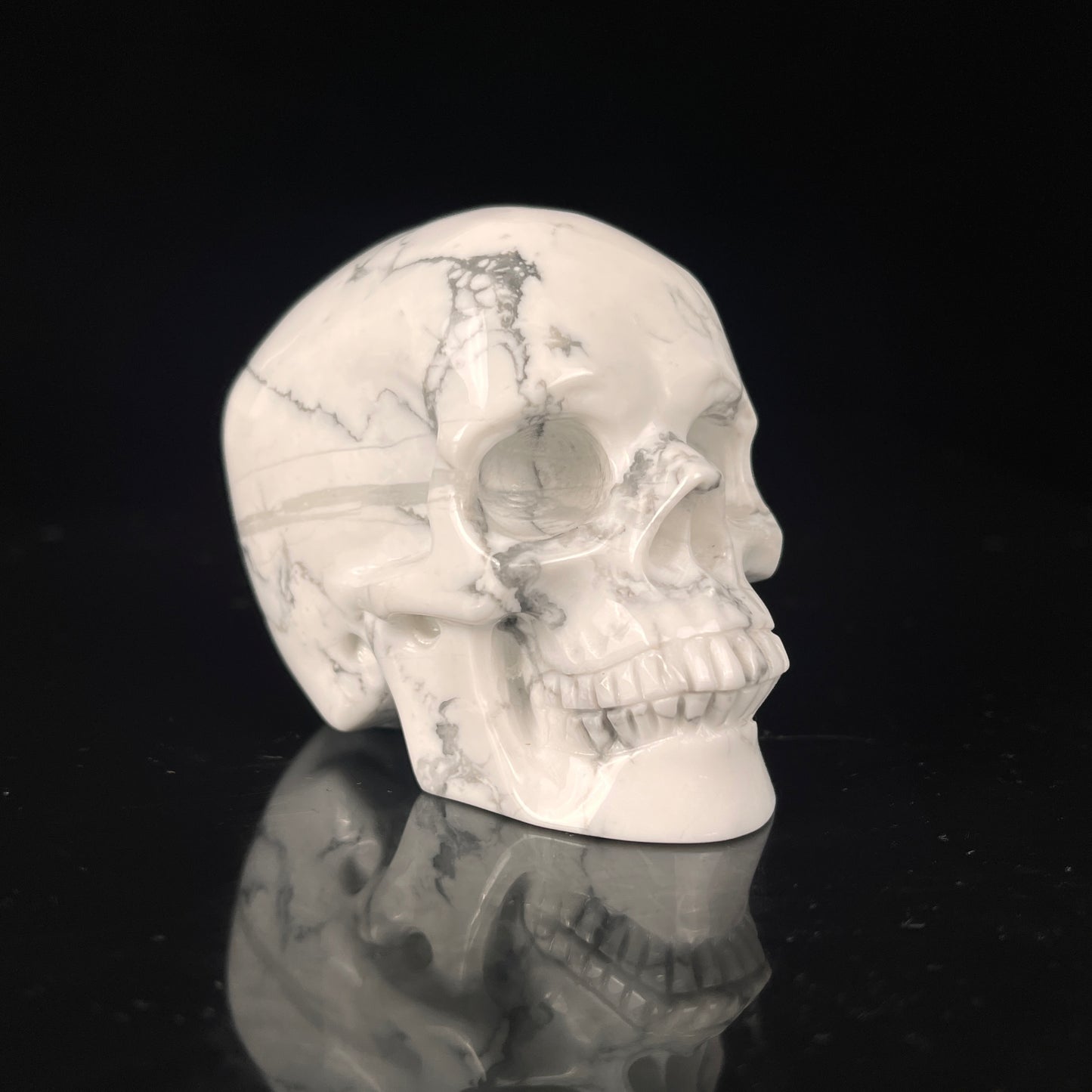 3 inch Crystal Skull Collection - Hand Carved Natural Gemstone