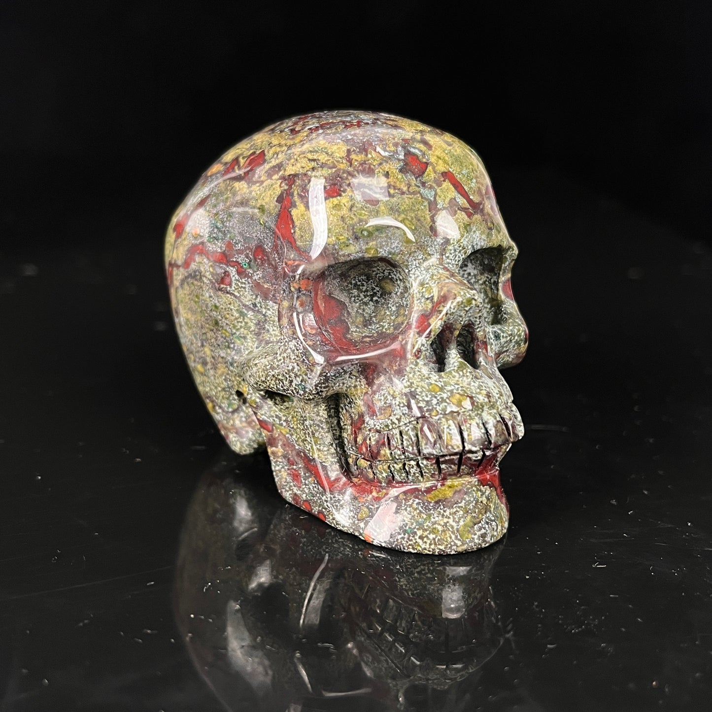 3 inch Crystal Skull Collection - Hand Carved Natural Gemstone