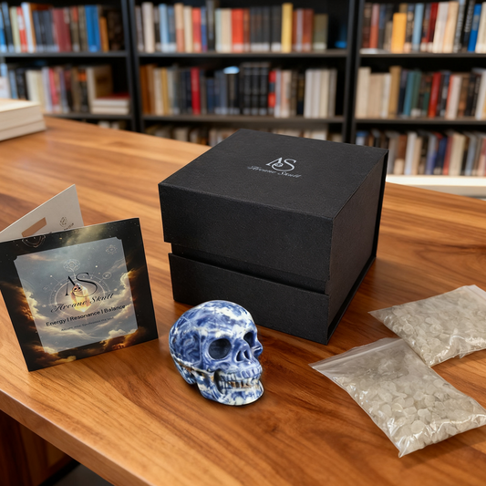 2 Inch Blue Lace Agate Crystal Skull