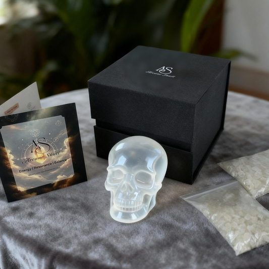 2 Inch Angola Quartz Crystal Skull