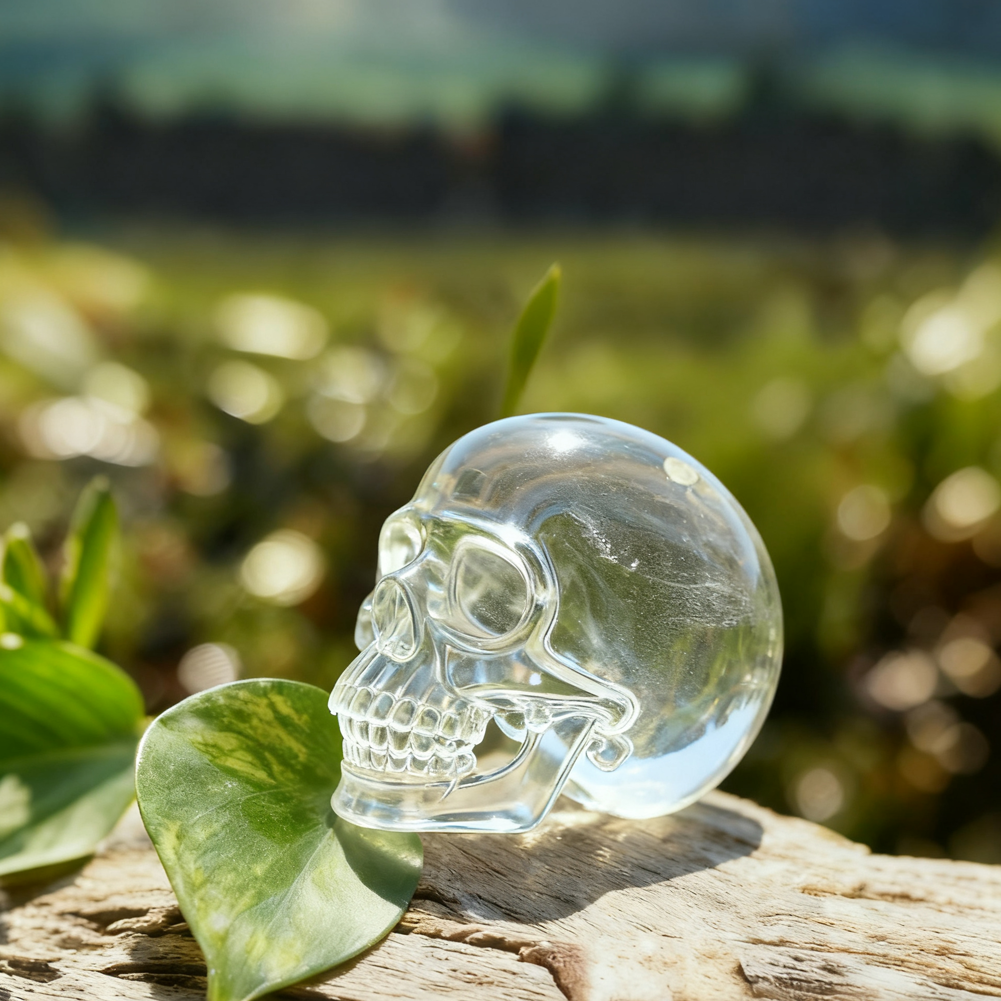 2 Inch Clear Quartz Crystal Skull – Mini Crystal Skull