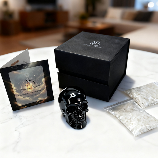 2 Inch Obsidian Crystal Skull