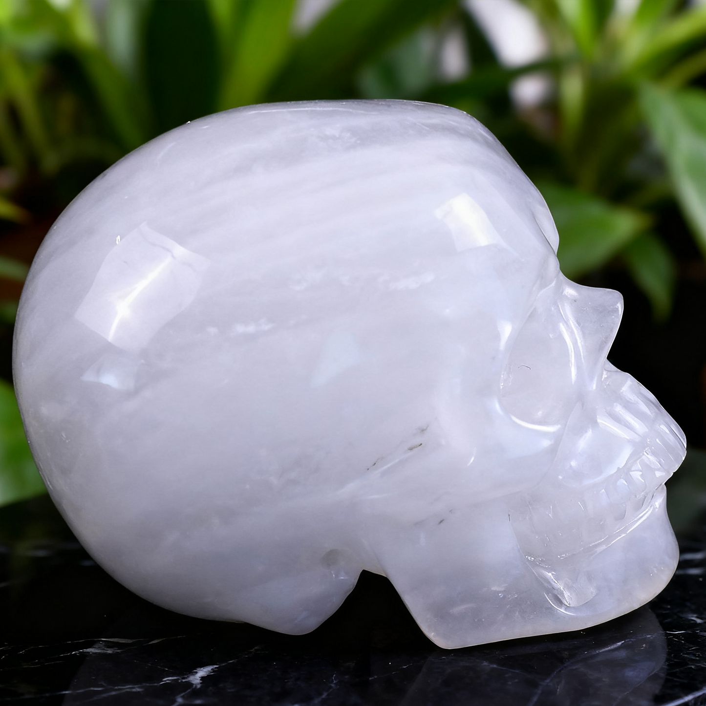 2 Inch Angola Quartz Crystal Skull – Mini Natural Gemstone