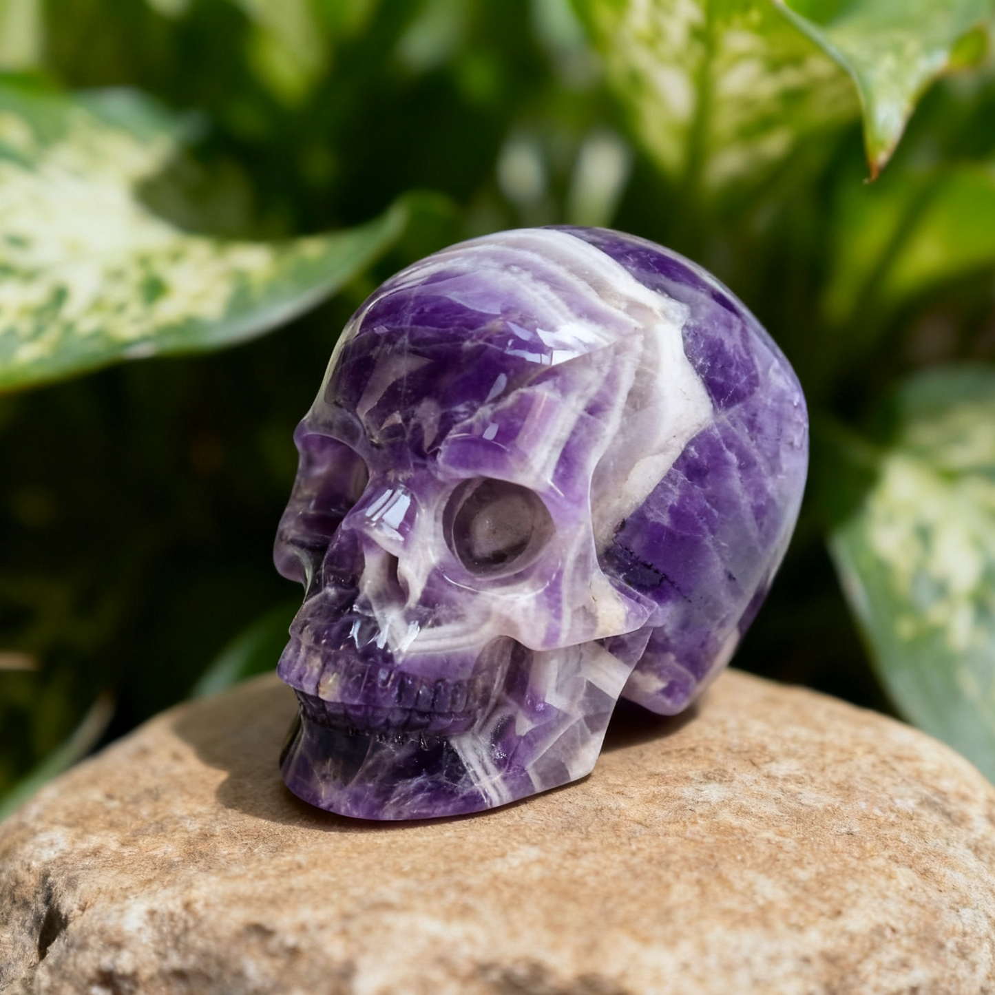 2 Inch Amethyst Crystal Skull