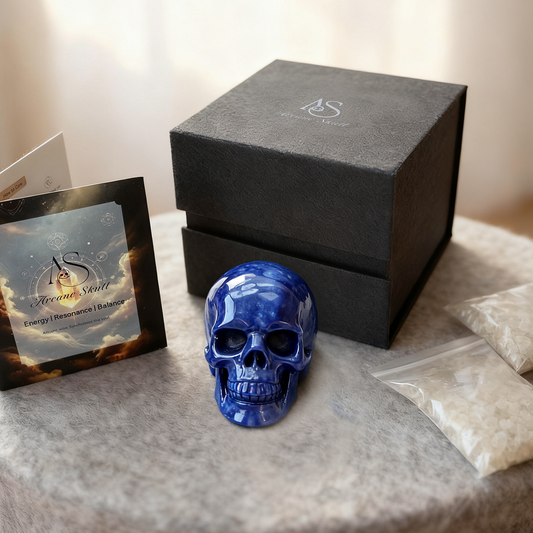 4.5 Inch Blue Aventurine Crystal Skull