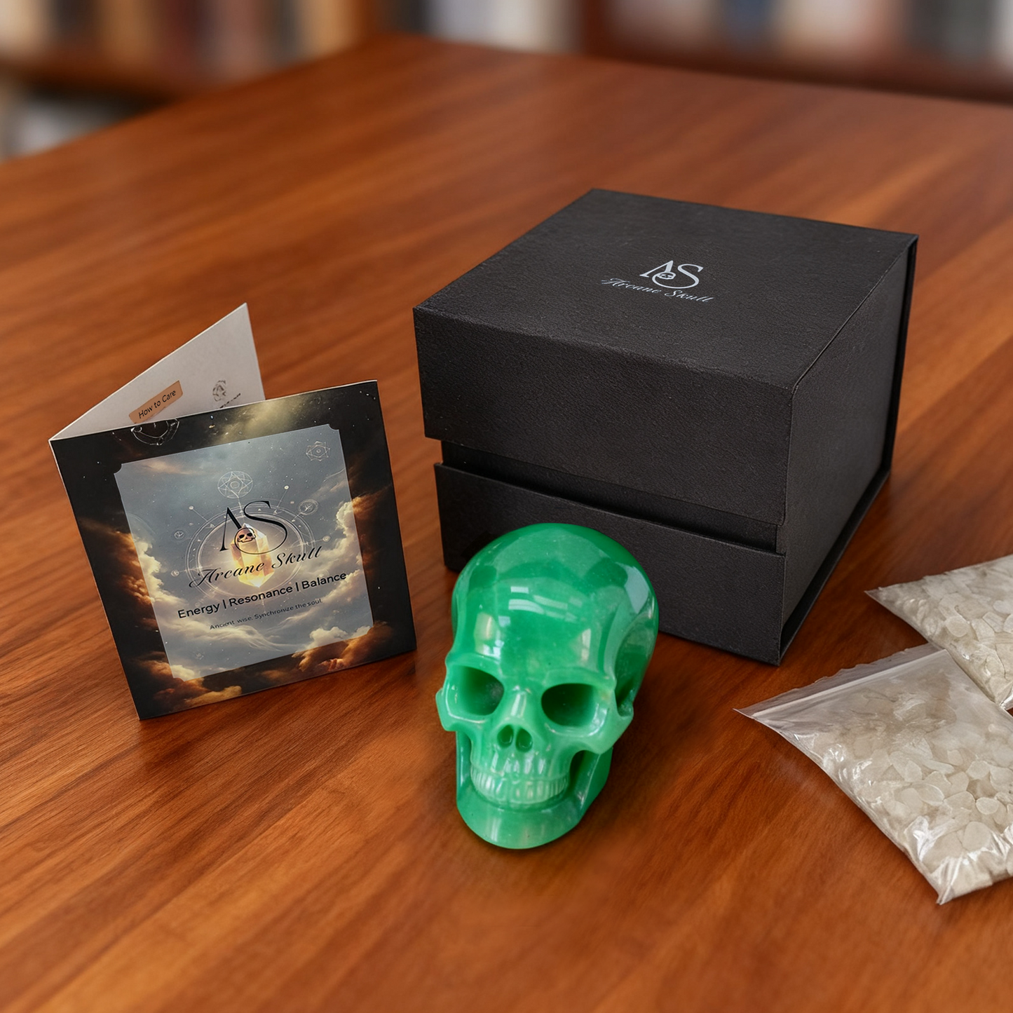 2 Inch Green Aventurine Crystal Skull