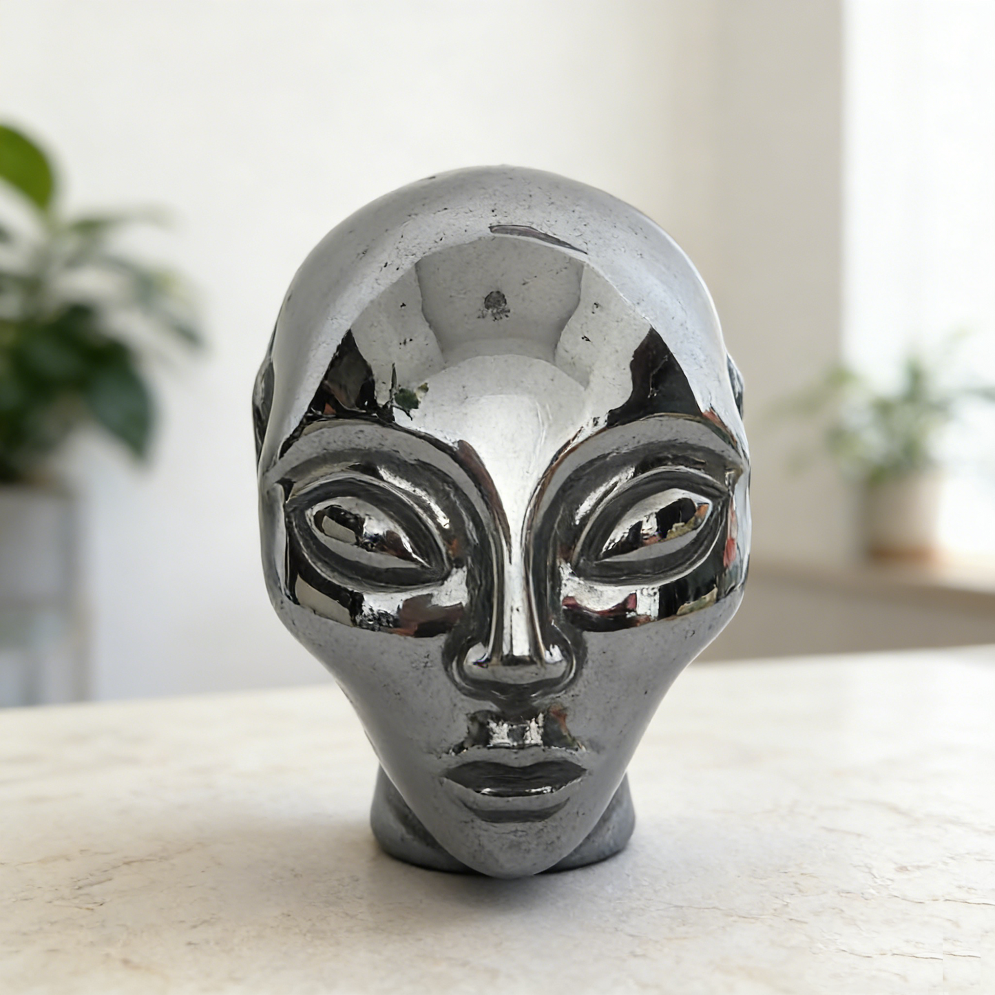 2 Inch Tektite Alien Crystal Skull