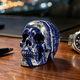 3 inch Lapis Lazuli Crystal Skull – Hand Carved Natural Stone