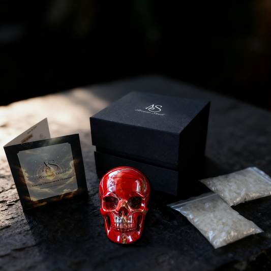 3 Inch Red Jasper Crystal Skull