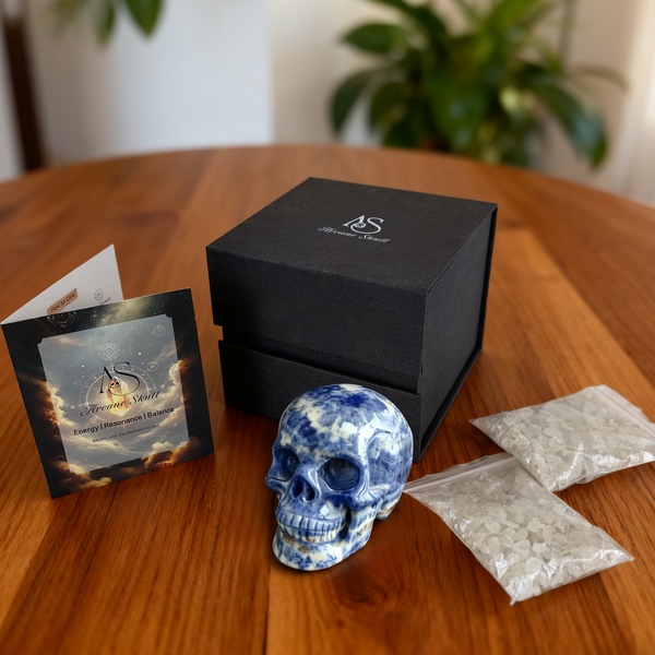 3 Inch Blue Lace Agate Crystal Skull