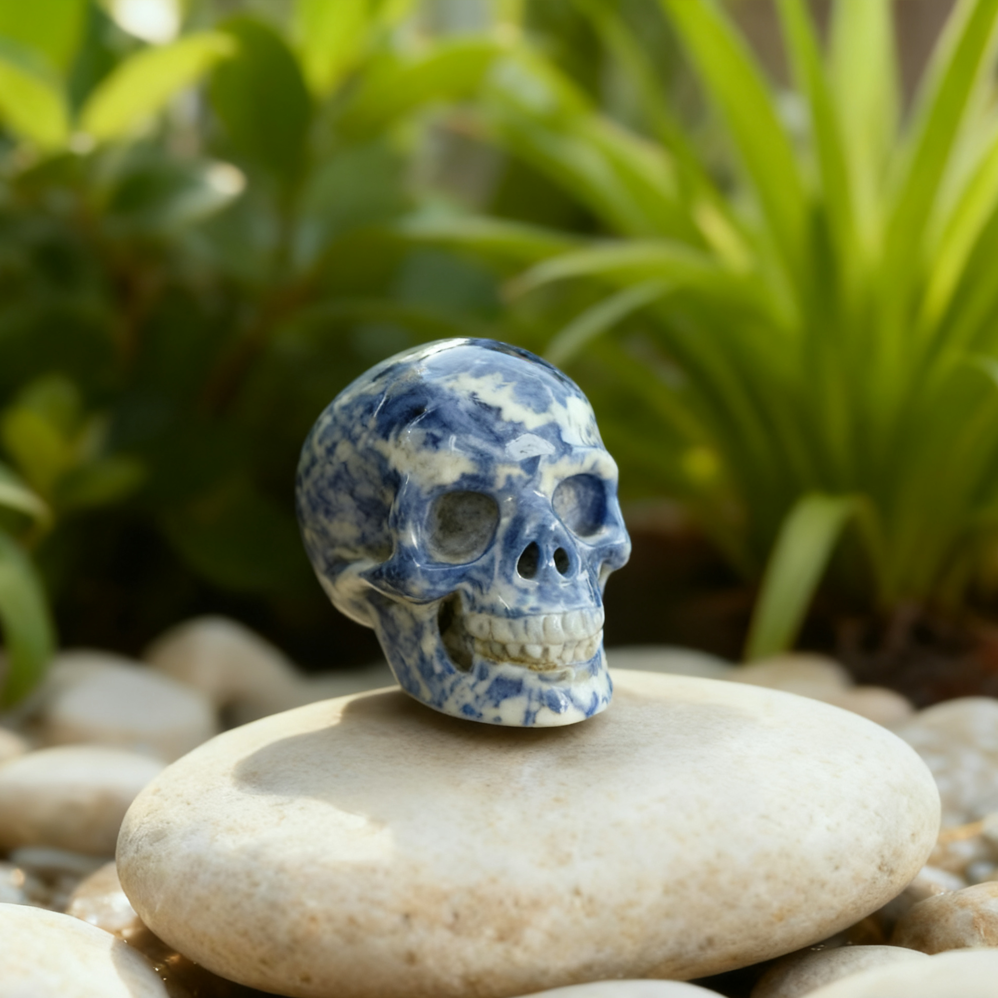 2 Inch Blue Lace Agate Crystal Skull – Mini Crystal Skull