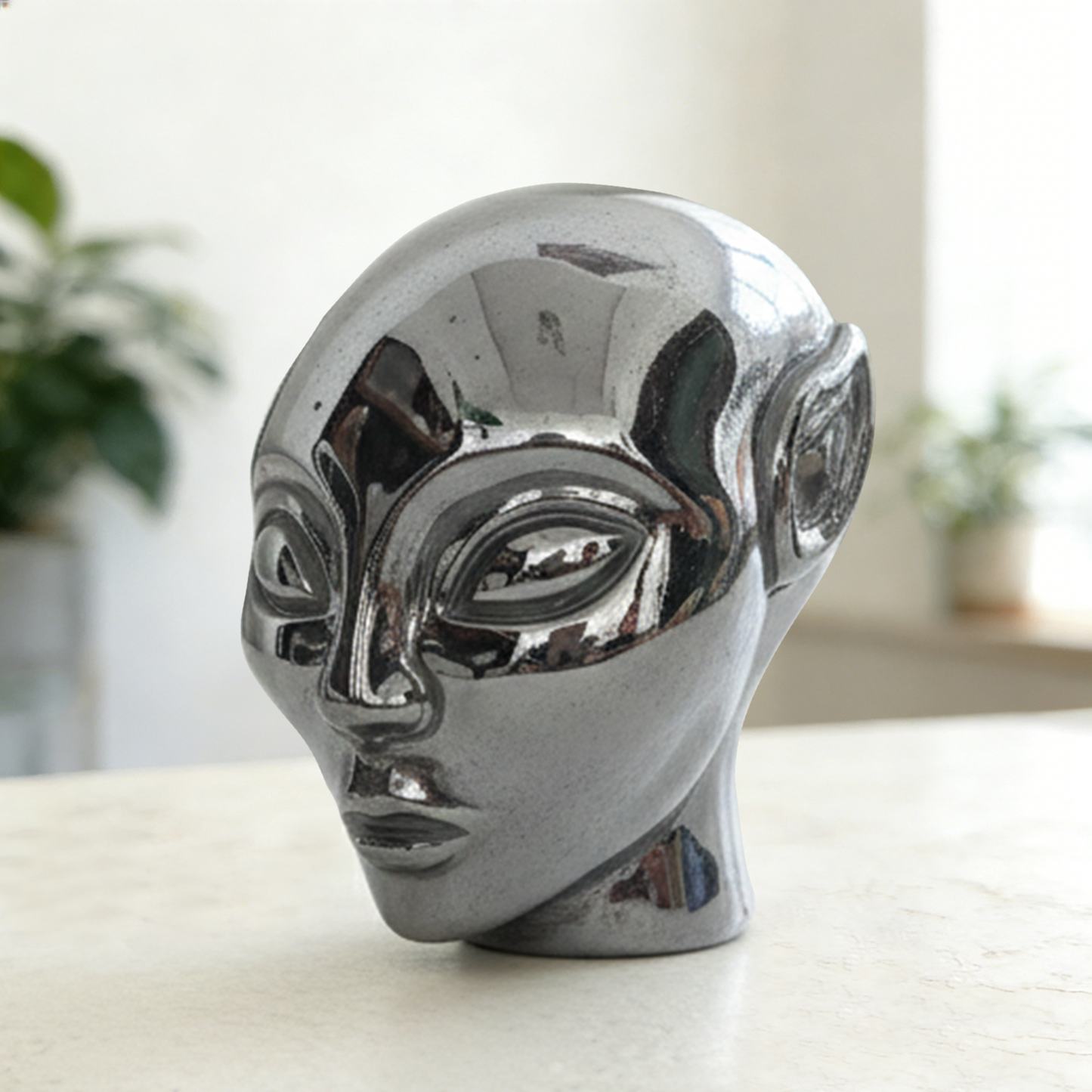 2 Inch Tektite Alien Crystal Skull