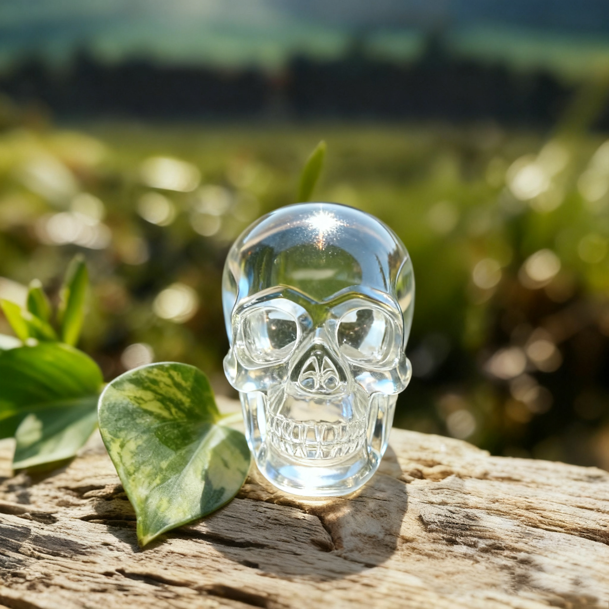 2 Inch Clear Quartz Crystal Skull – Mini Crystal Skull