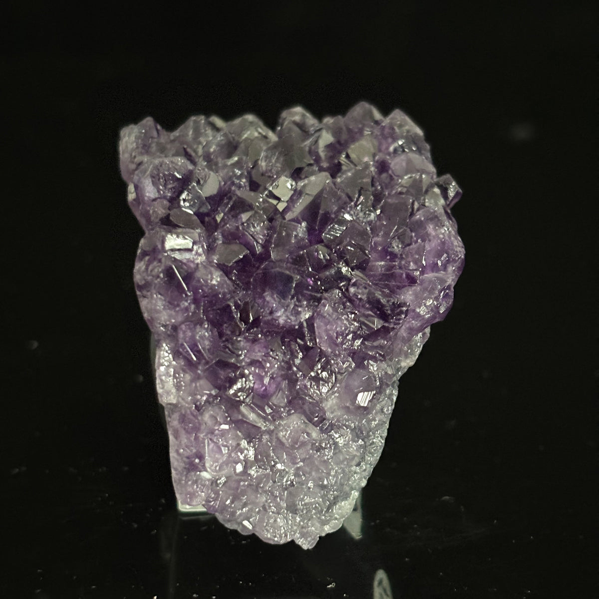 Amethyst Cluster Crystal Skull - Pattern G