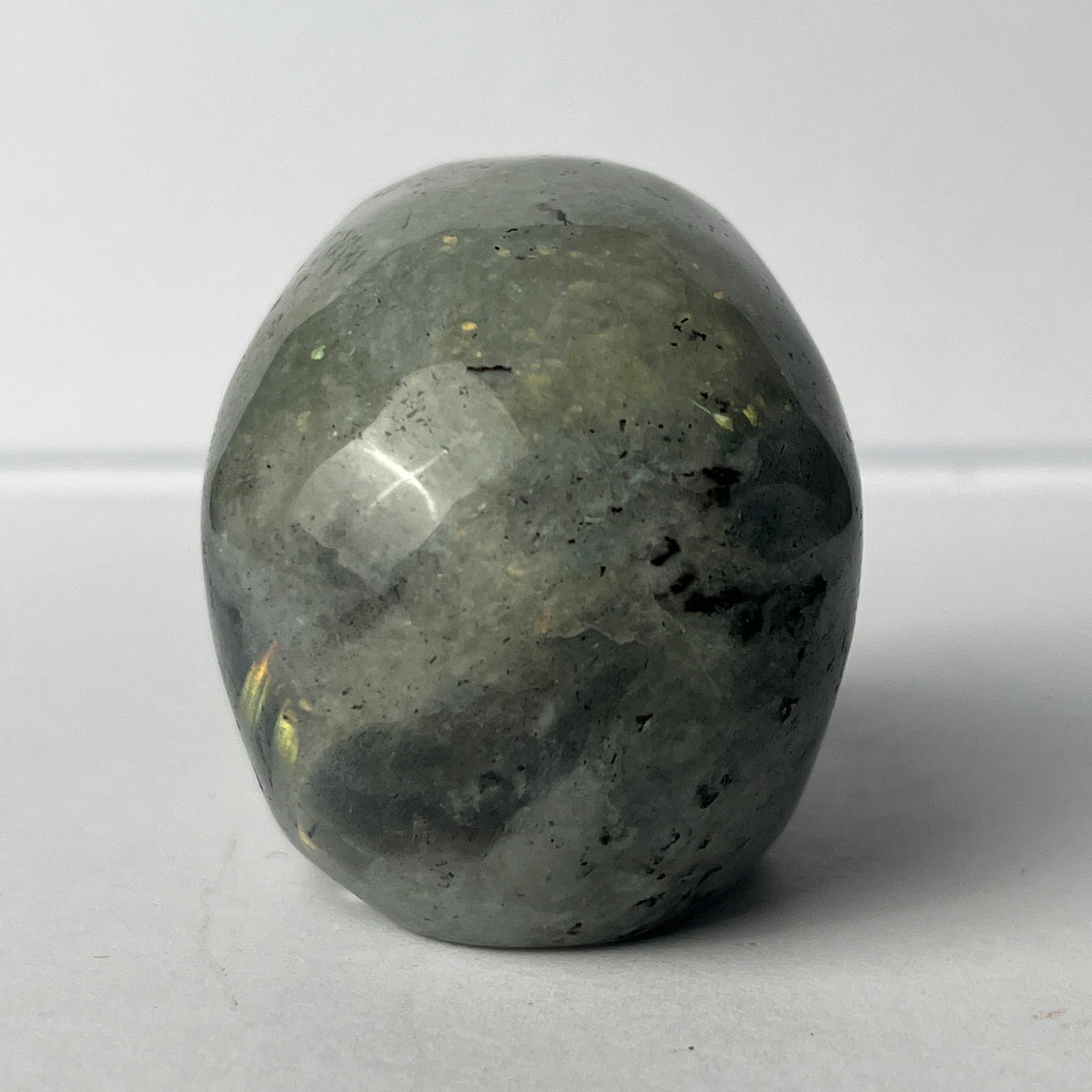 2" Grey Labradorite Crystal Skull - Pattern G