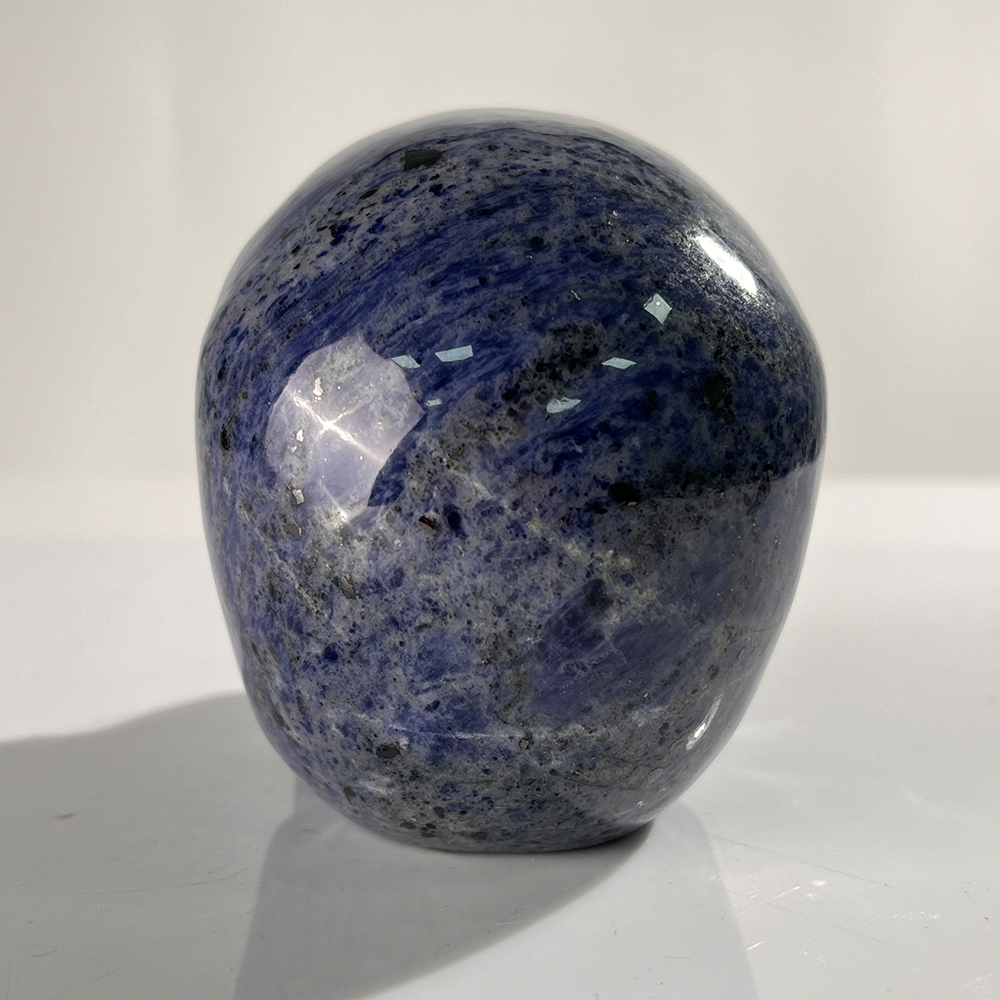 4.5" Sodalite Crystal Skull – Pattern D