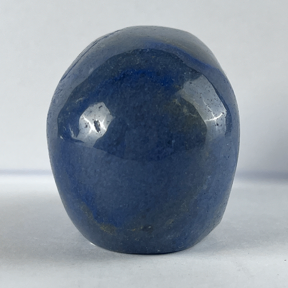 Crâne en cristal d'aventurine bleue de 5 cm – Mini crâne en cristal