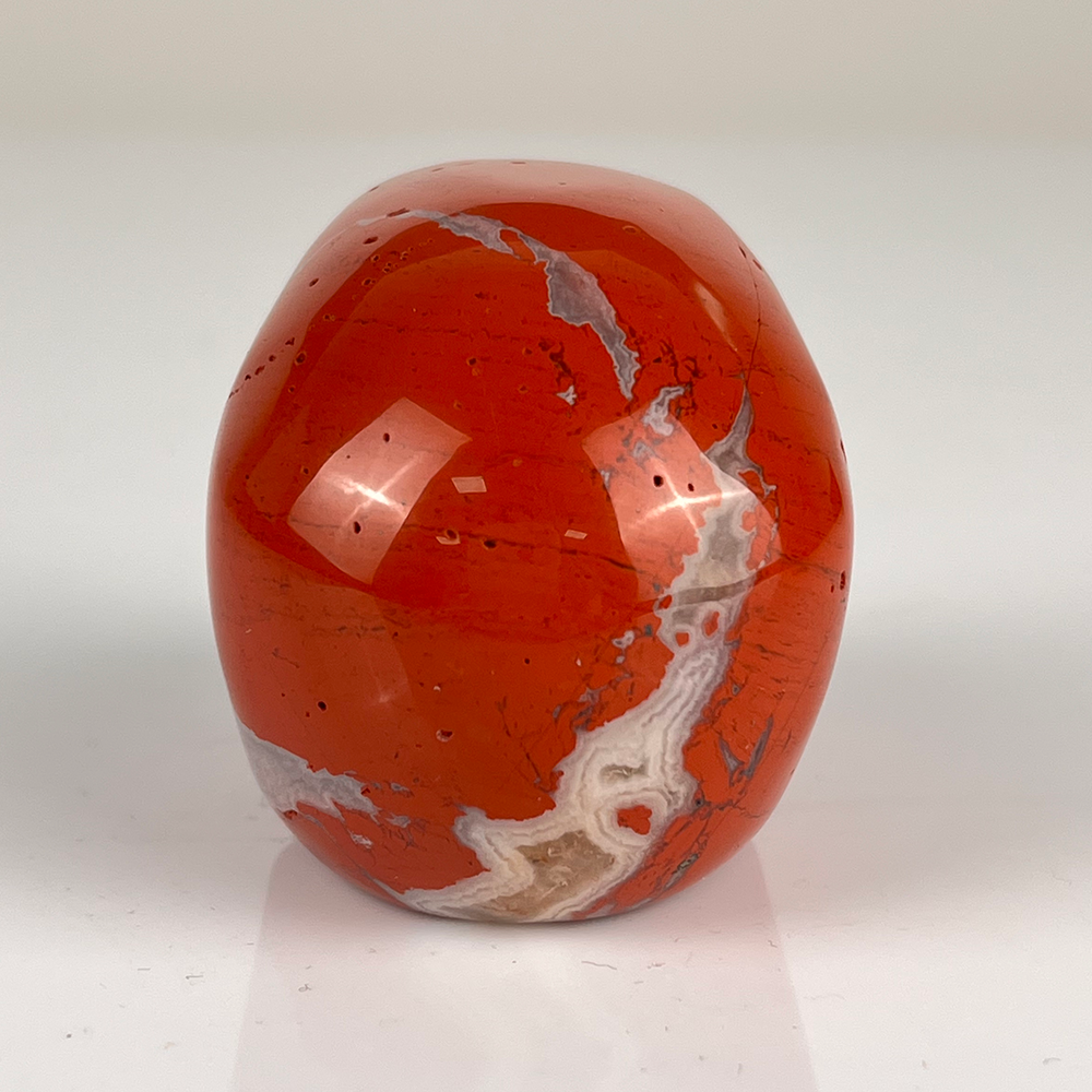 2 Inch Red Jasper Crystal Skull - Hand Carved Natural Stone