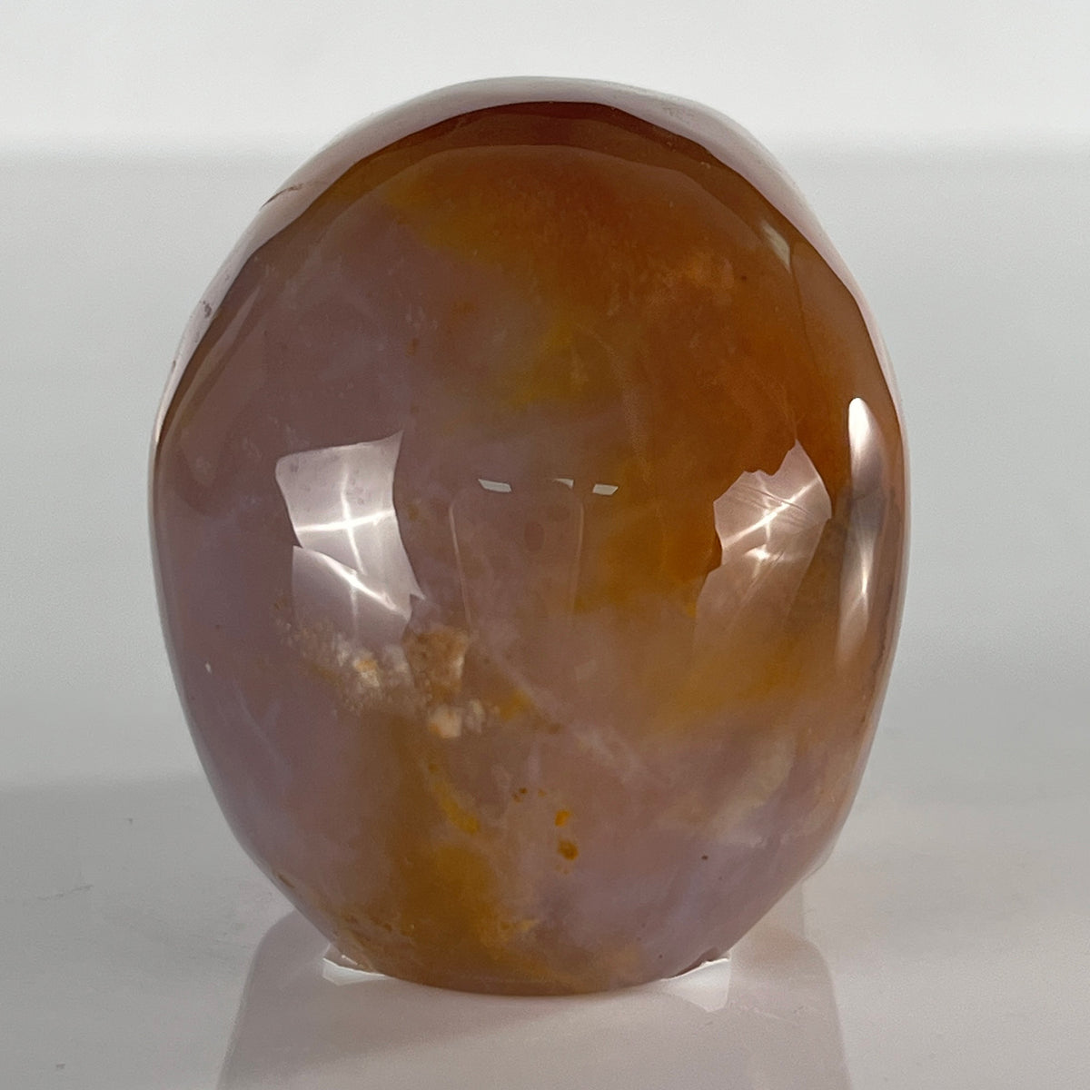 2" Yellow Chalcedony Crystal Skull - Pattern A