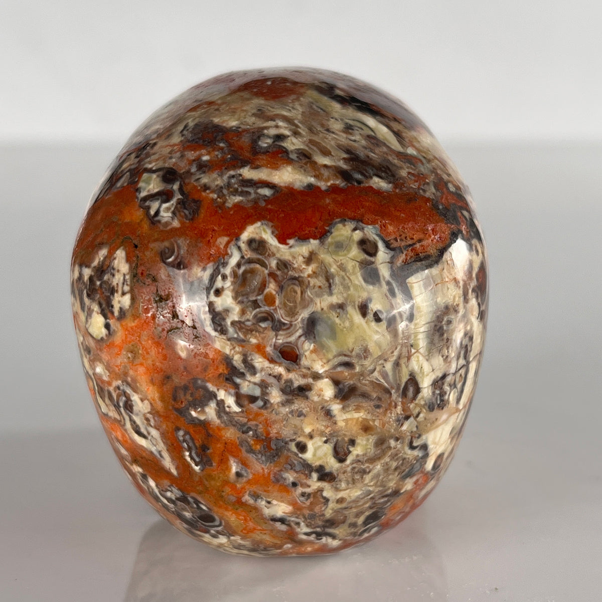 3" Money Agate Crystal Skull - Pattern B