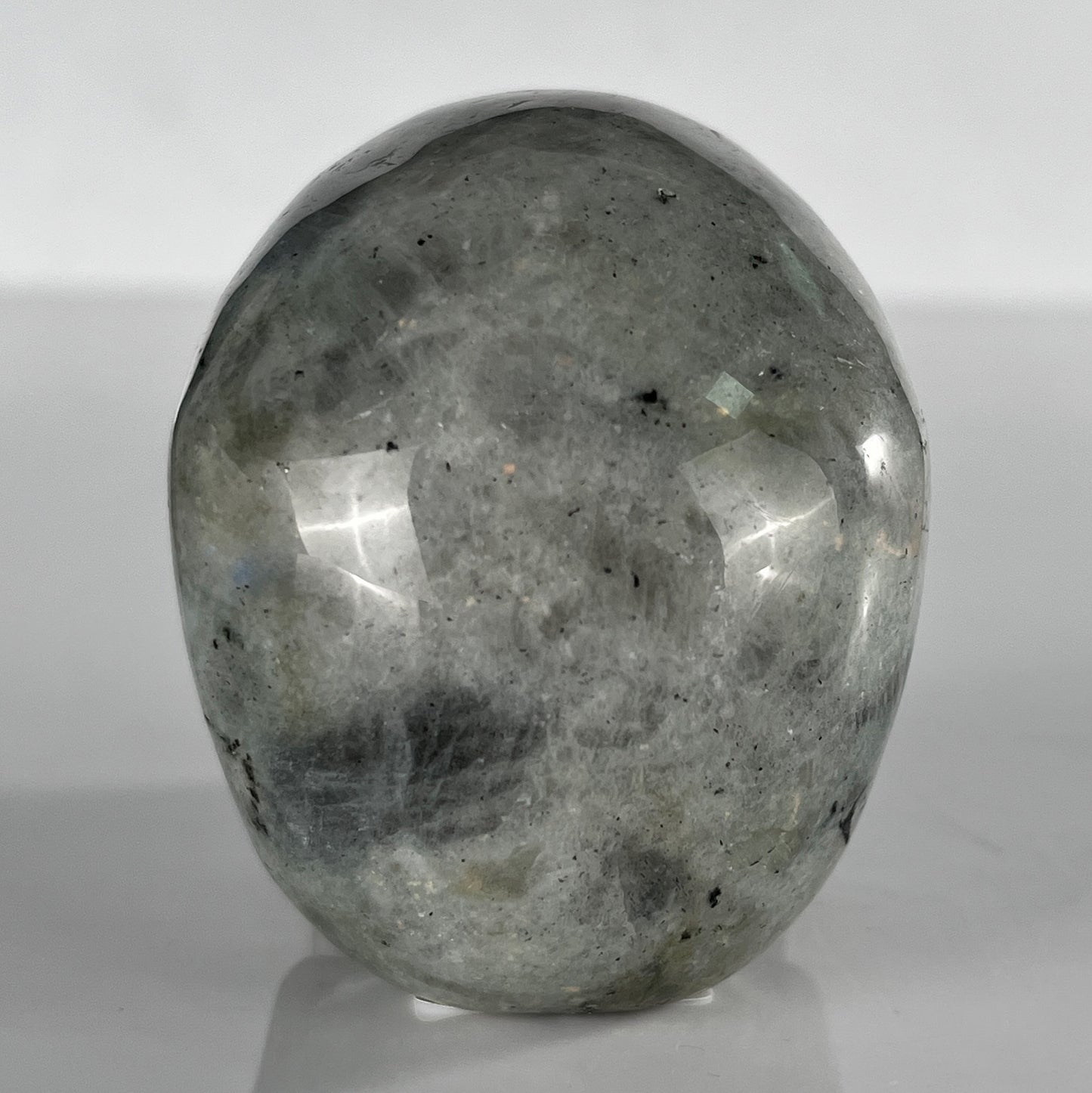 3 Inch Grey Labradorite Crystal Skull – Hand Carved Natural Stone