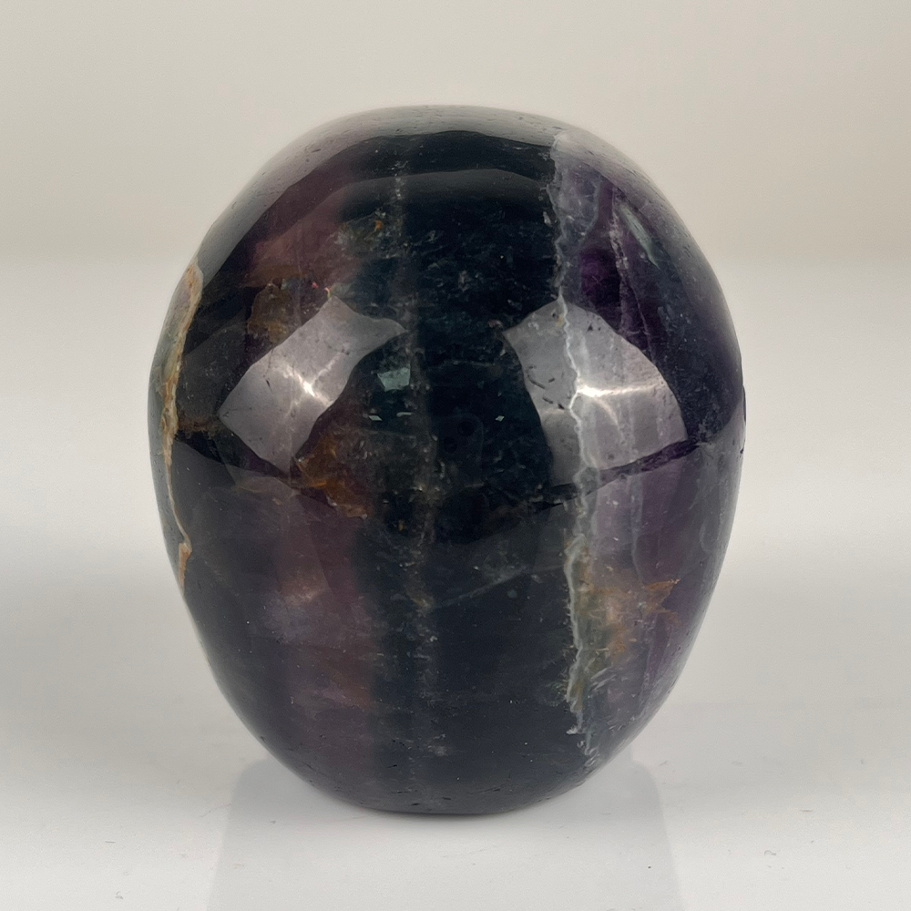 3 Inch Fluorite Crystal Skull – Hand Carved Natural Stone