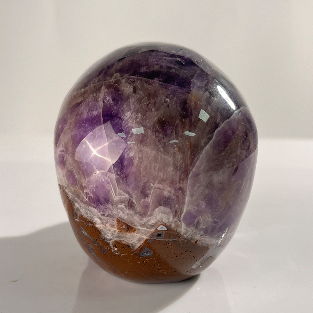 4.5 Inch Dream Amethyst Crystal Skull – Hand Carved Natural Gemstone