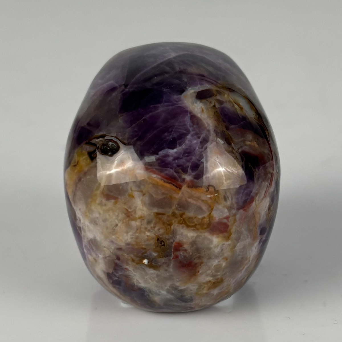 2" Dream Amethyst Crystal Skull - Pattern J