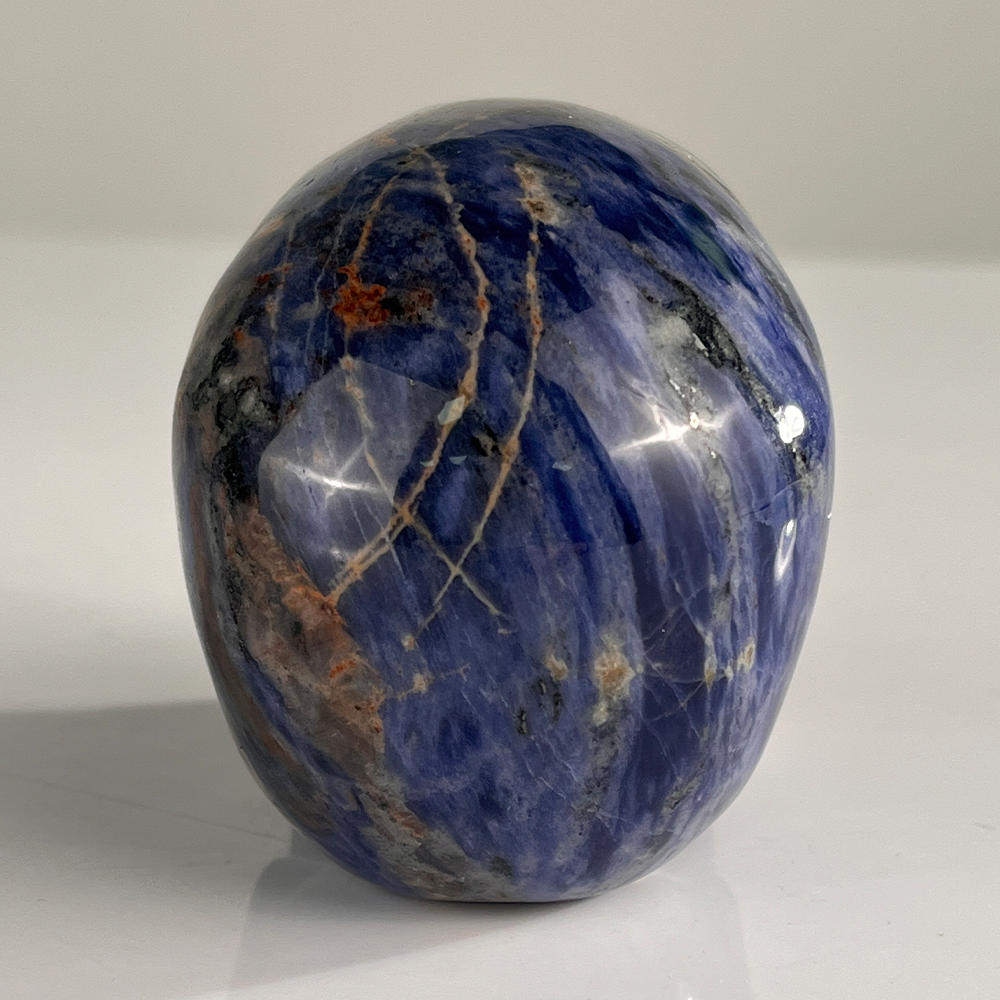 3" Sodalite Crystal Skull – Pattern H