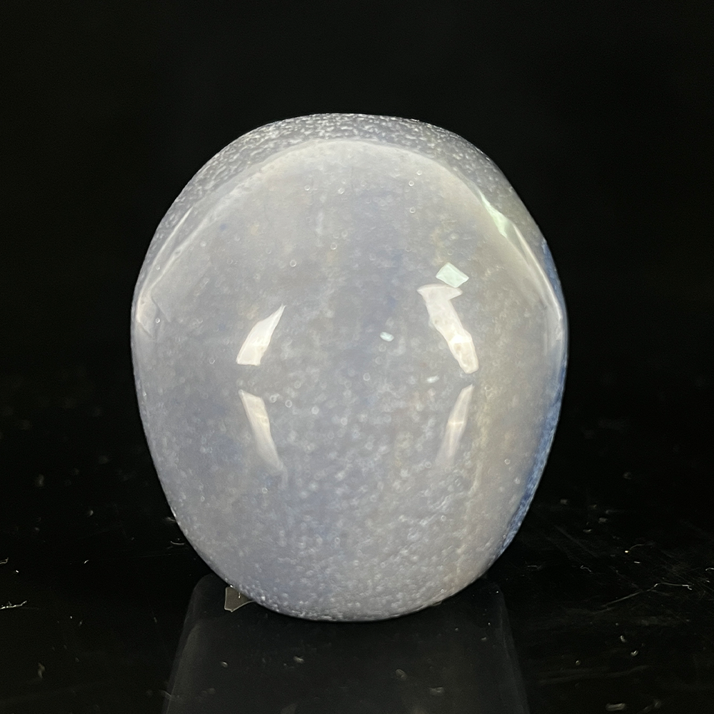 Crâne en cristal d'aventurine bleue de 5 cm – Mini crâne en cristal