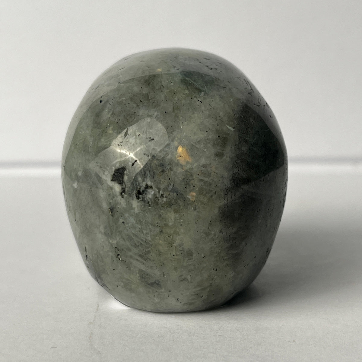 2" Grey Labradorite Crystal Skull - Pattern D