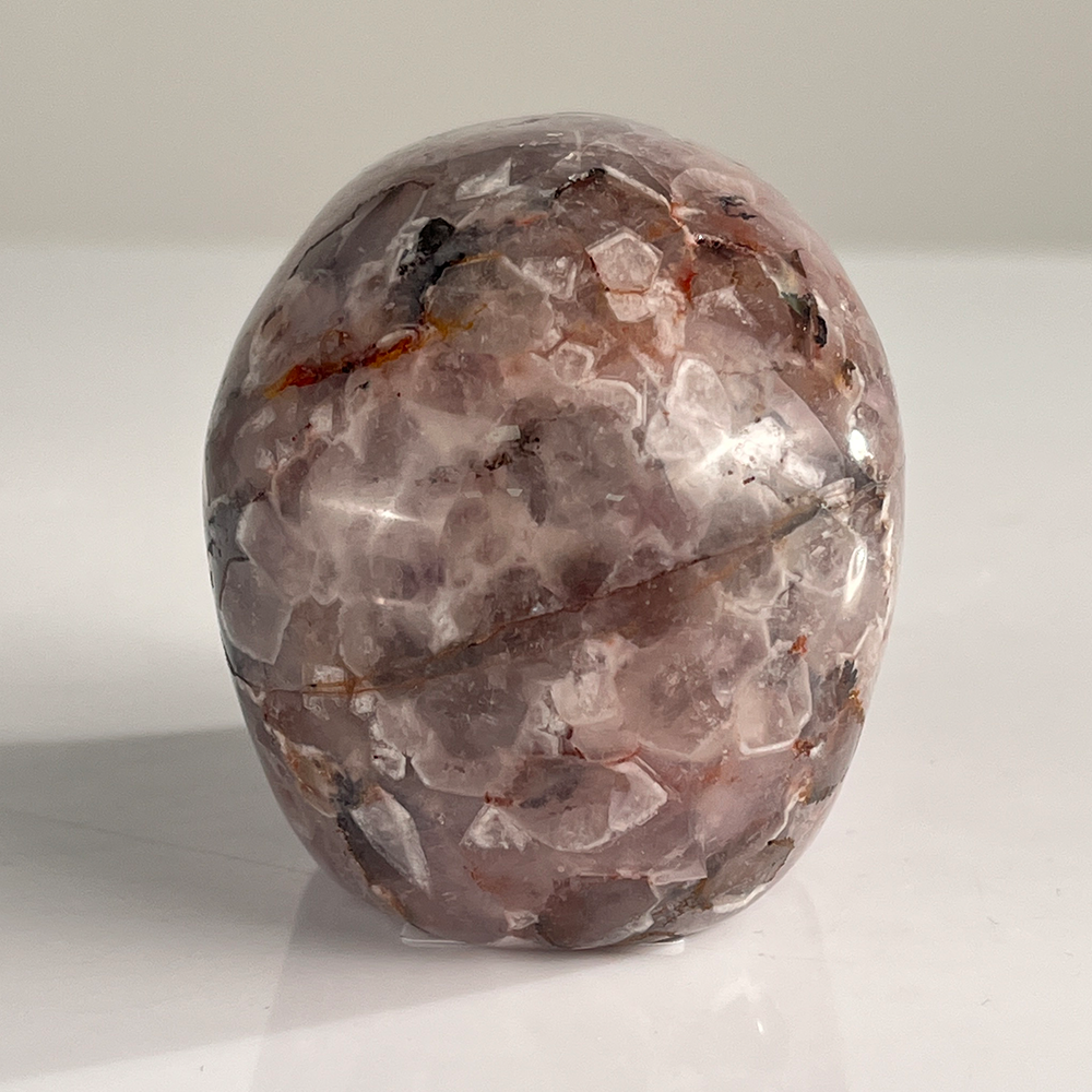 3 Inch Dream Amethyst Crystal Skull – Hand Carved Healing Stone