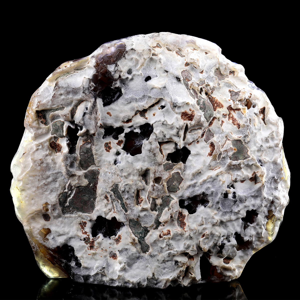 ‘Keepers of the Chamber’ - Coiled Serpents with Agate Druzy Geode · Specimen No. 23
