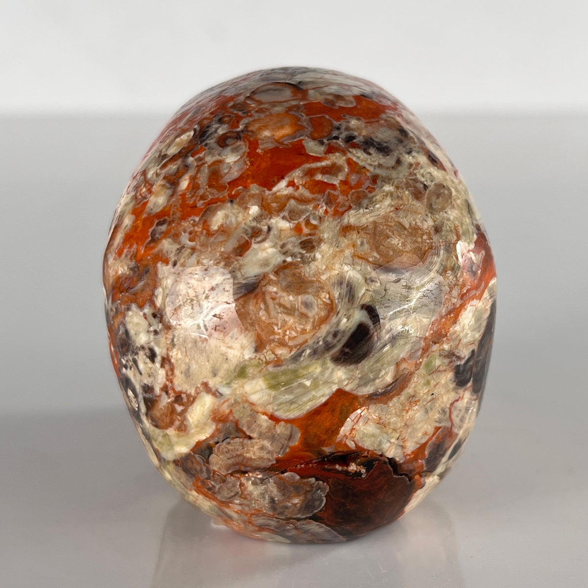 3" Money Agate Crystal Skull - Pattern C