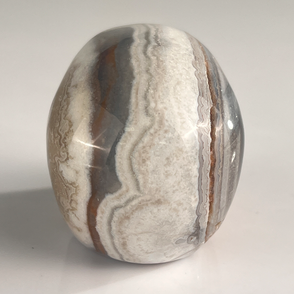 2" Red Crazy Lace Agate Crystal Skull – Pattern A