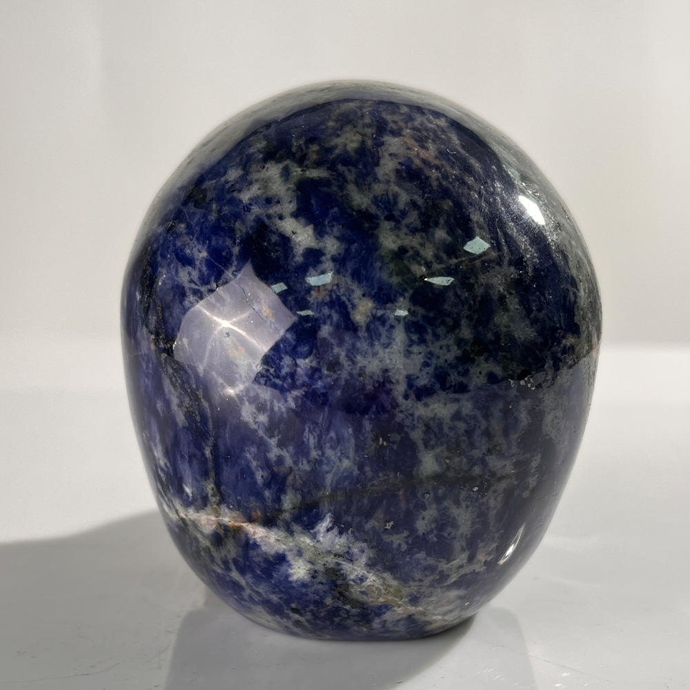 4.5" Sodalite Crystal Skull – Pattern E