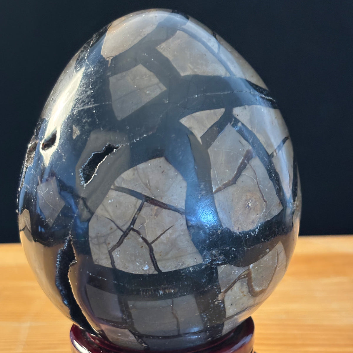 Dragon Septarian Stone Crystal Skull Geode Carving